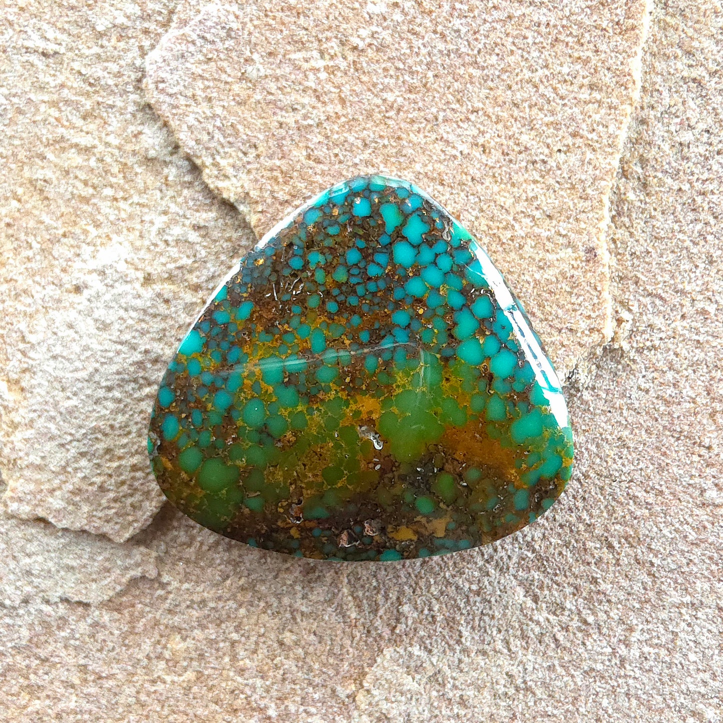 Stabilized Patagonia Turquoise Triangular
