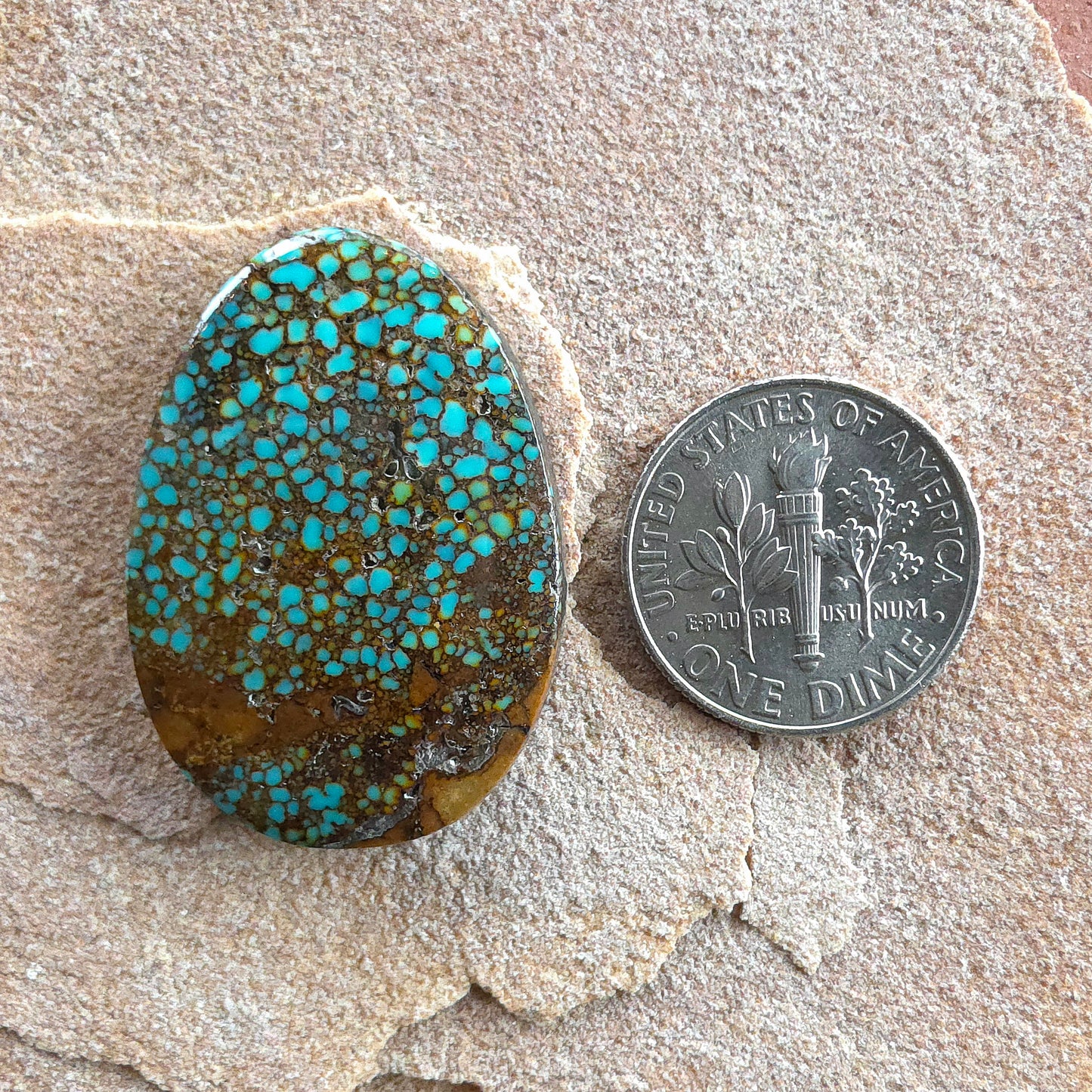 Stabilized Patagonia Turquoise Freeform
