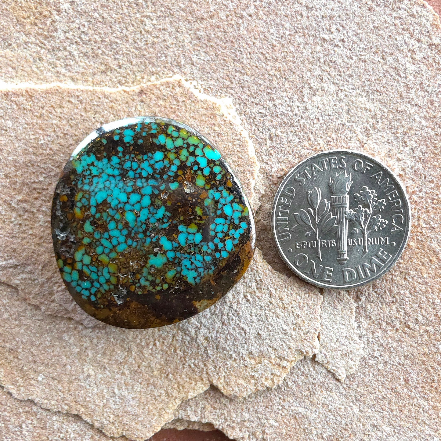 Stabilized Patagonia Turquoise Freeform
