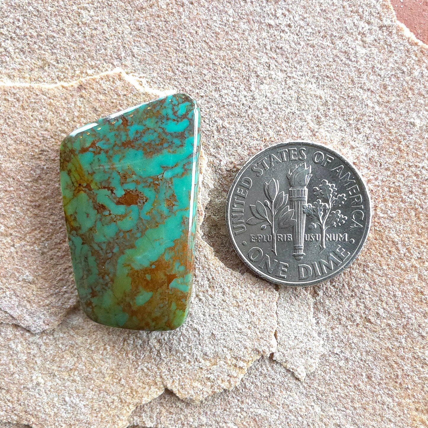 Stabilized Patagonia Turquoise Freeform