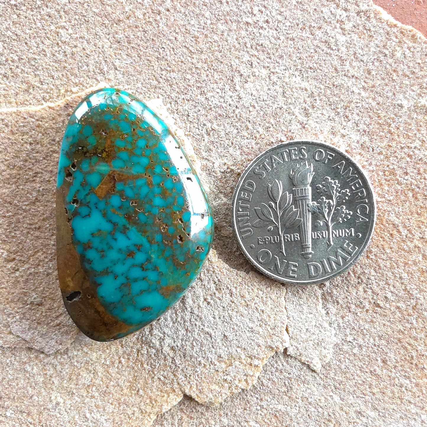 Stabilized Patagonia Turquoise Freeform