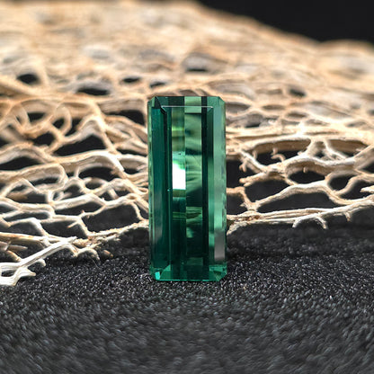 Brazilian Tourmaline (Green) Rectangular Faceted Cut