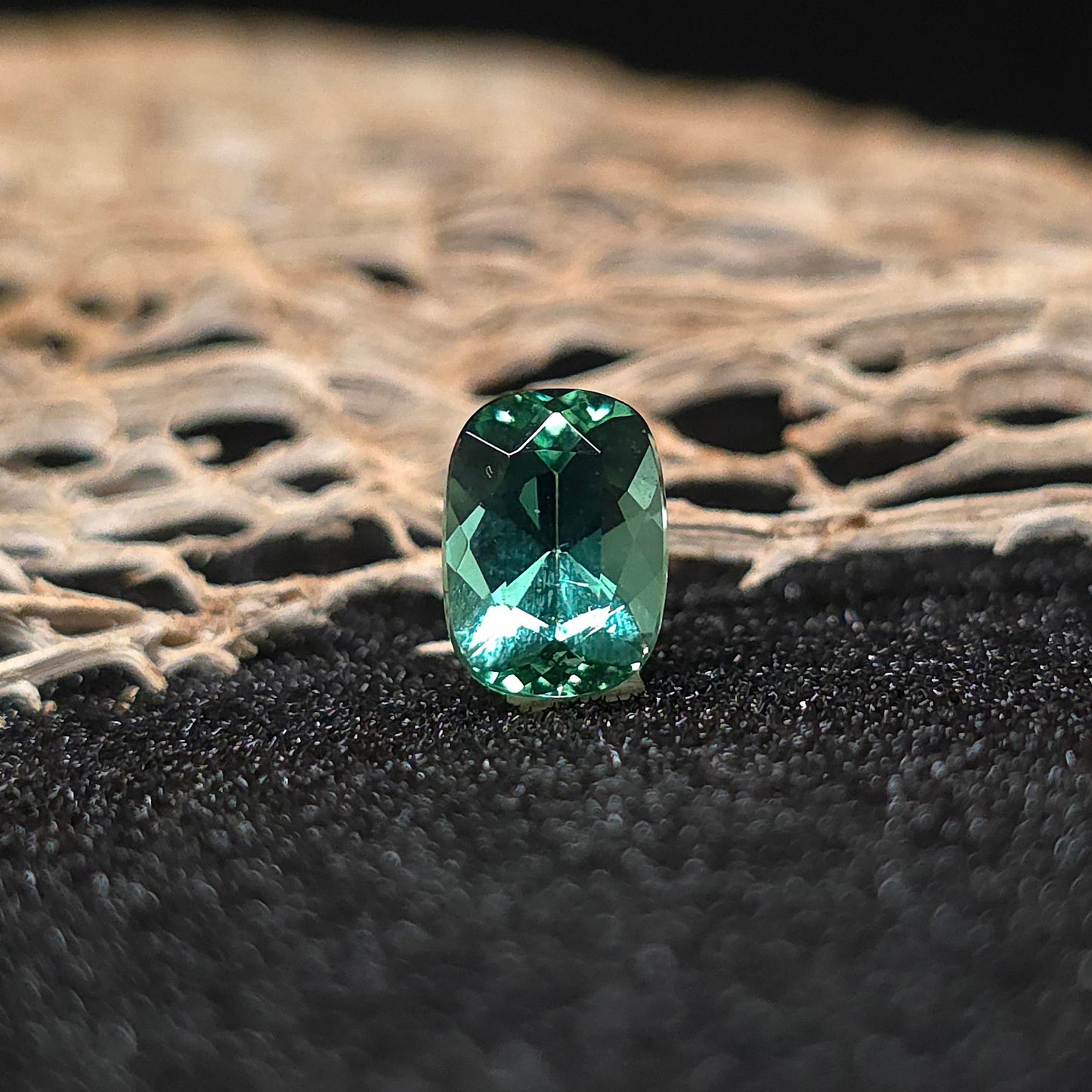 Brazilian Tourmaline (Green) Oval Faceted Cut