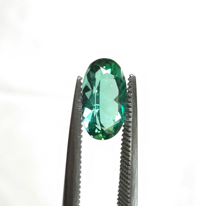 Brazilian Tourmaline (Green) Oval Faceted Cut