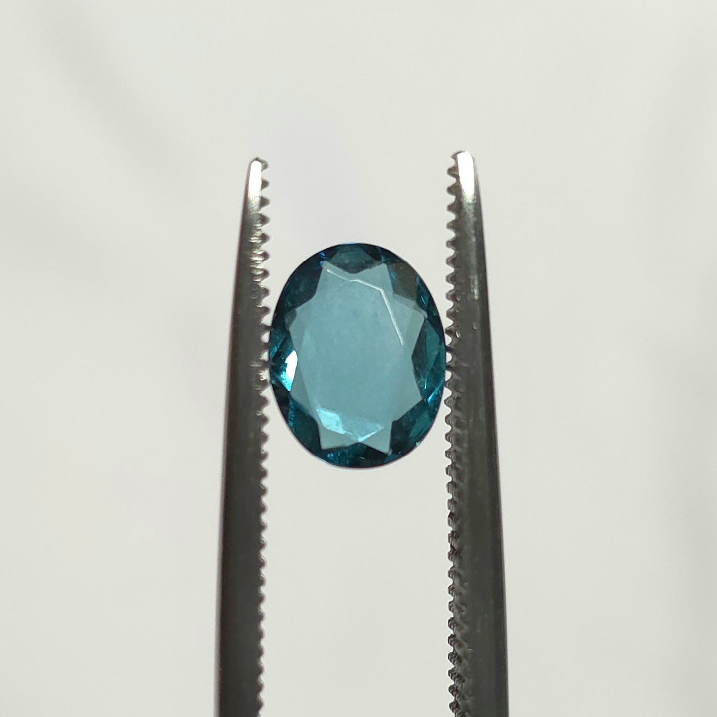 Brazilian Tourmaline (Blue) Oval Faceted Cut