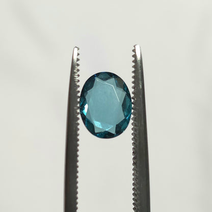 Brazilian Tourmaline (Blue) Oval Faceted Cut