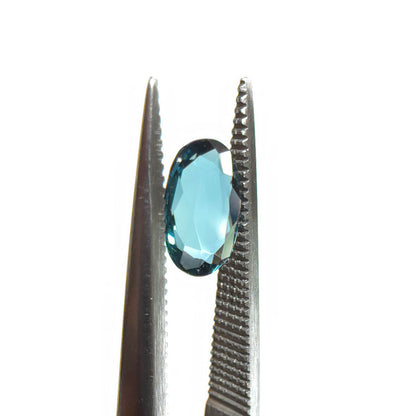 Brazilian Tourmaline (Blue) Oval Faceted Cut