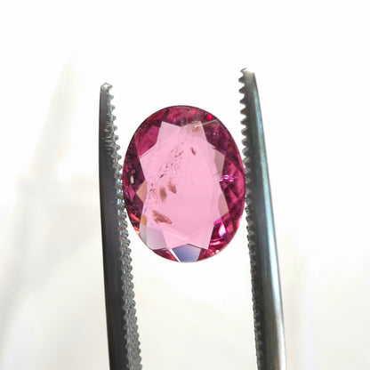 Brazilian Tourmaline (Pink) Oval Faceted Cut