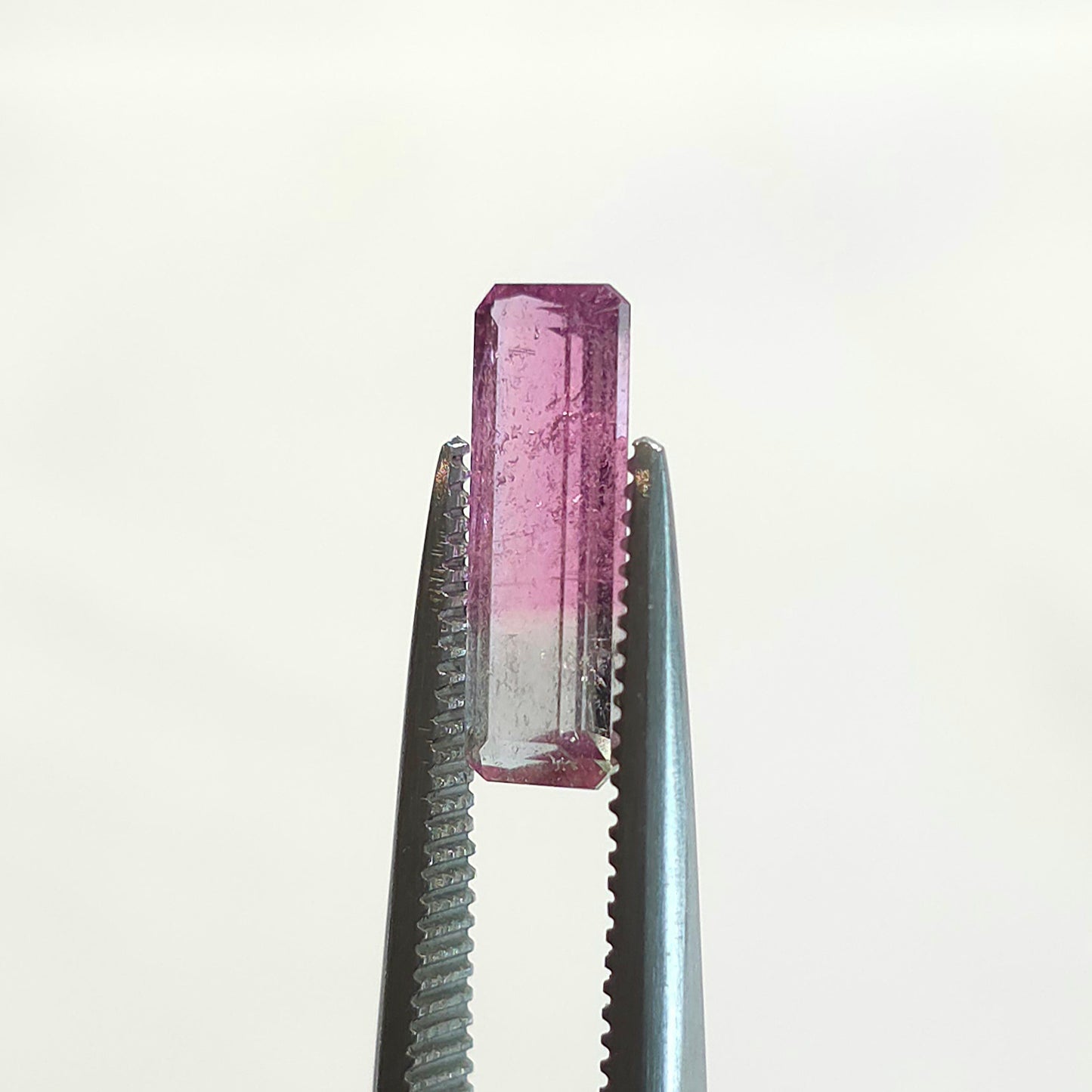 Brazilian Tourmaline (Bicolor) Rectangular Faceted Cut