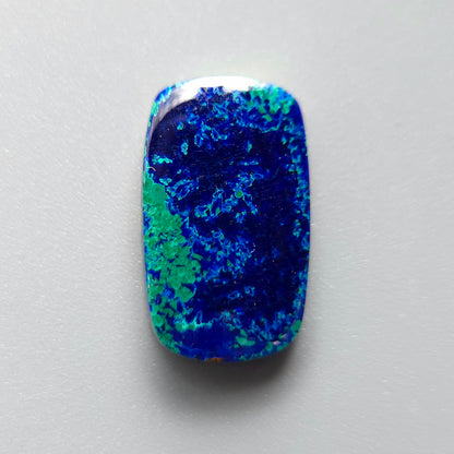 Stabilized Azurite Malachite Rectangular