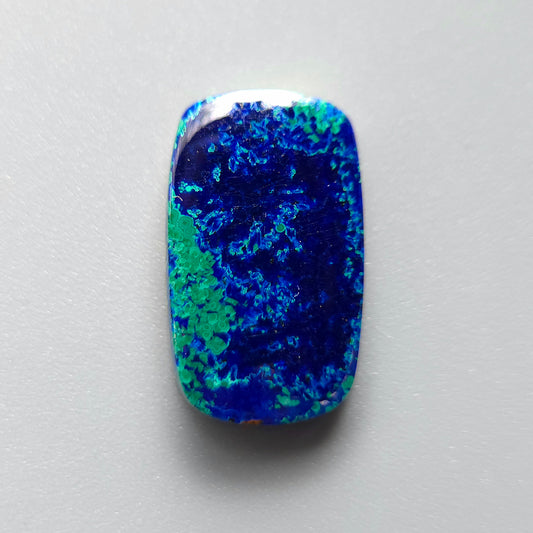 Stabilized Azurite Malachite Rectangular