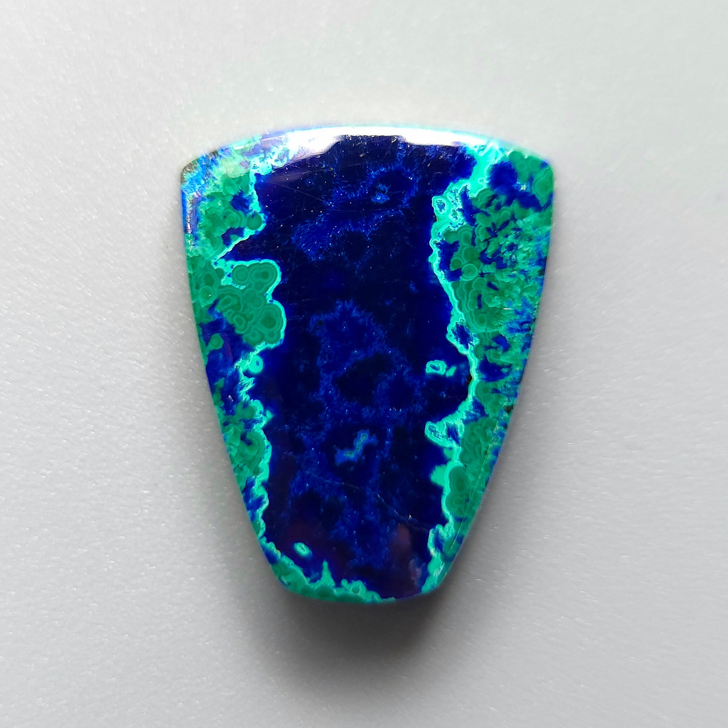 Stabilized Azurite Malachite Freeform