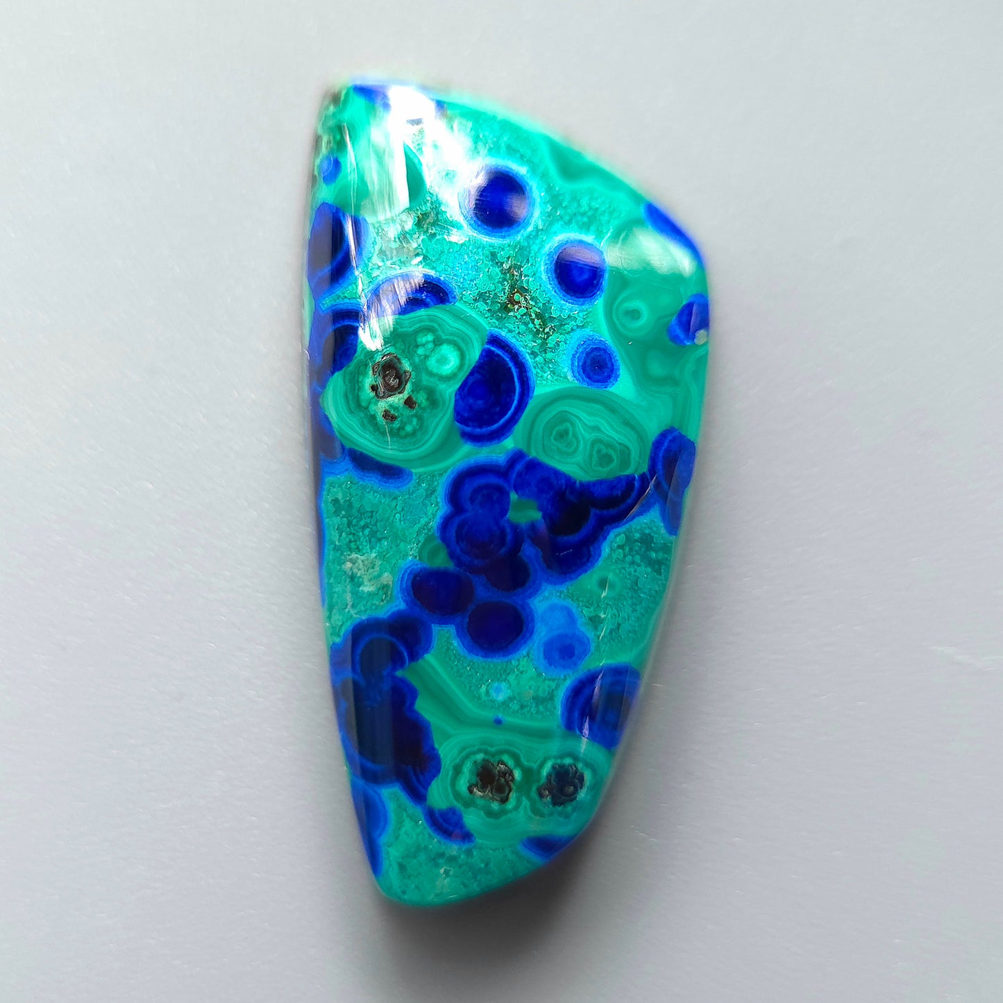 Stabilized Azurite Malachite Freeform