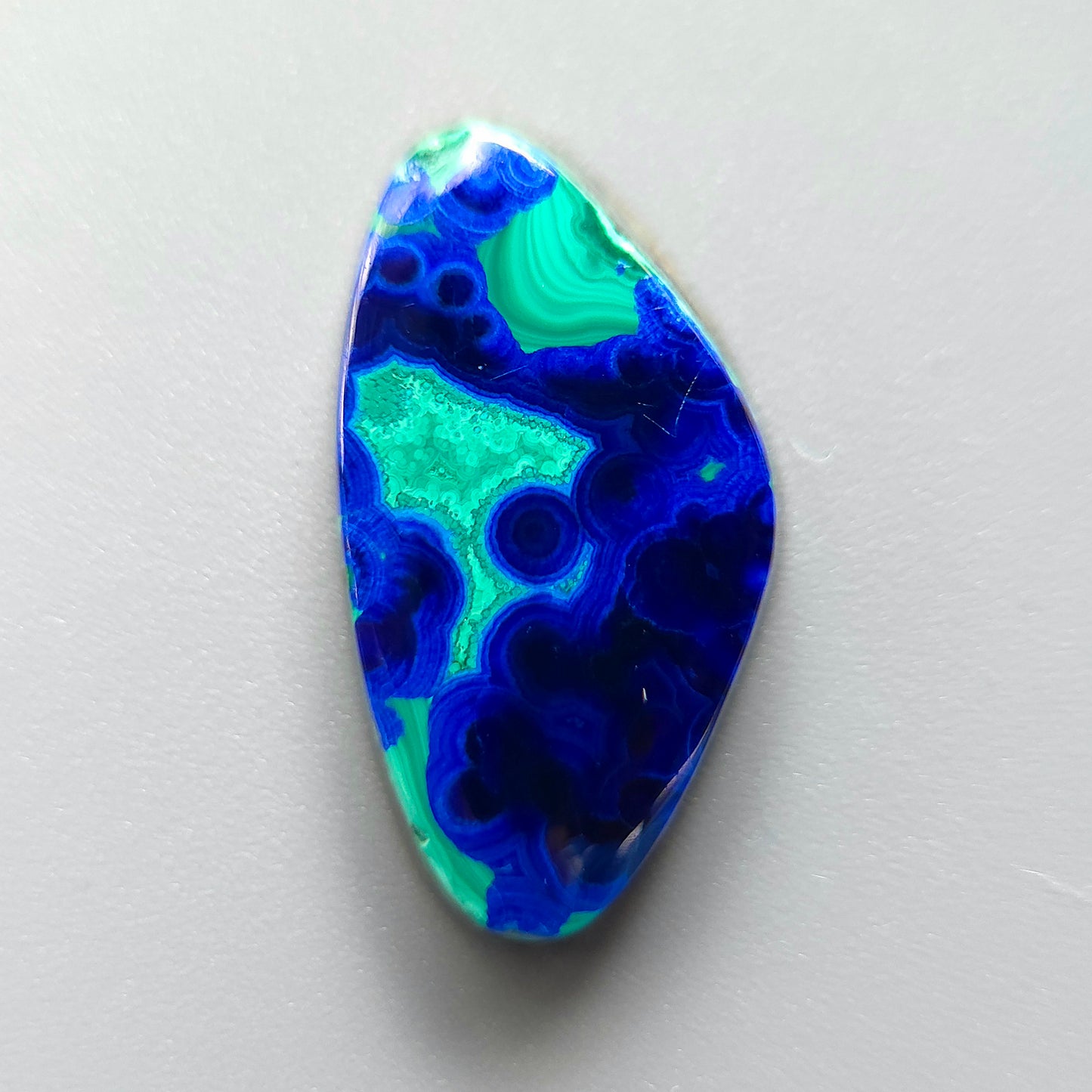 Stabilized Azurite Malachite Freeform