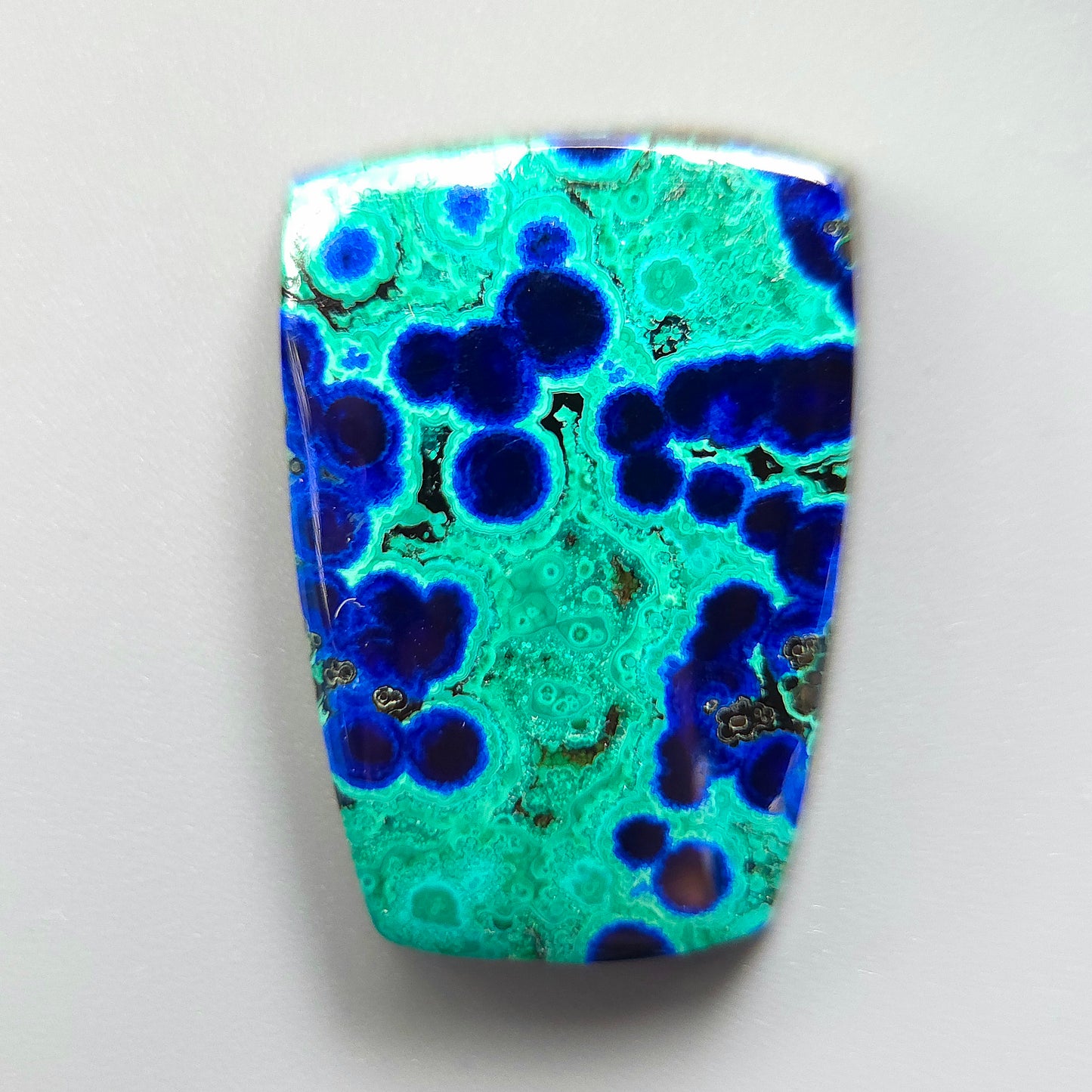 Stabilized Azurite Malachite Freeform
