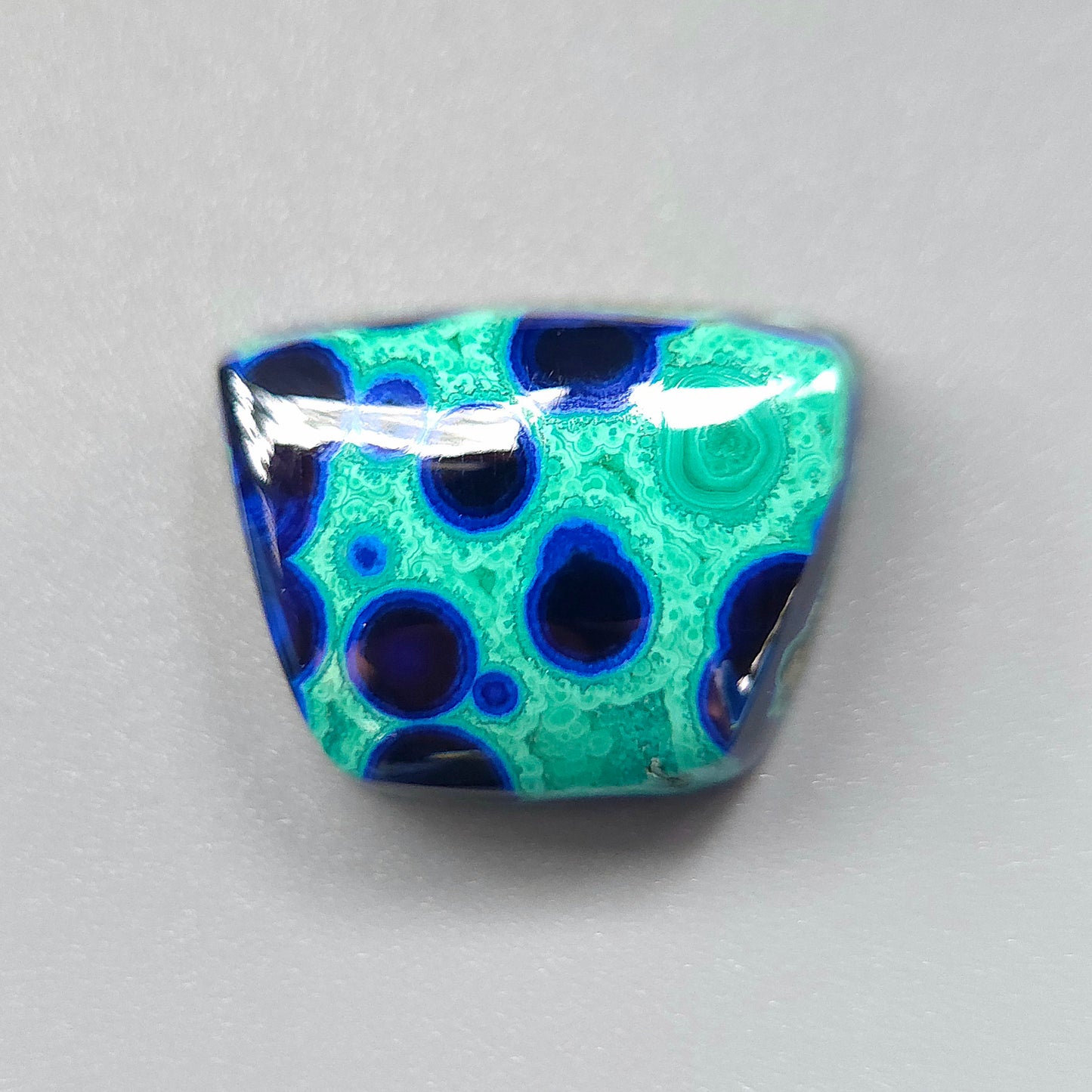 Stabilized Azurite Malachite Freeform