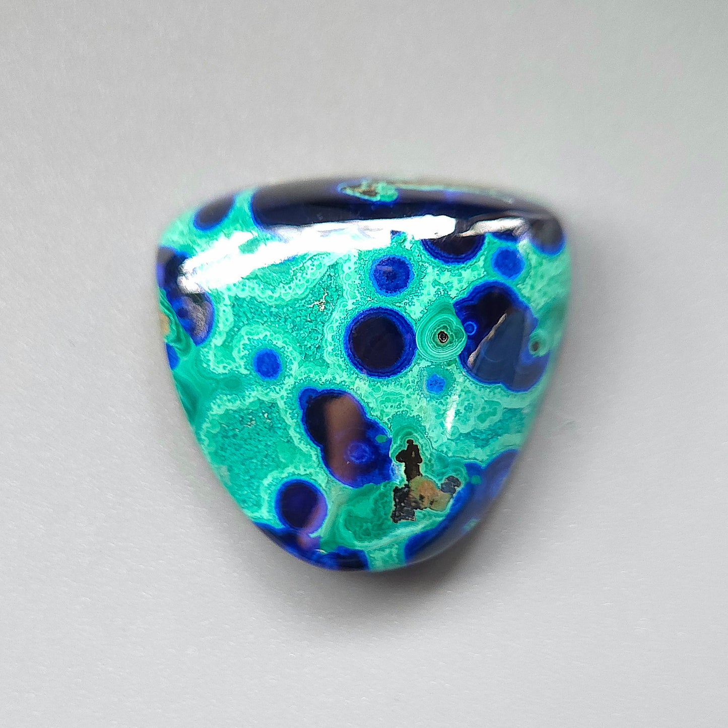 Stabilized Azurite Malachite Freeform