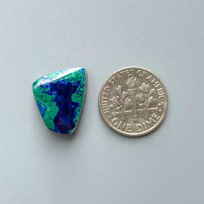 Stabilized Azurite Malachite Freeform