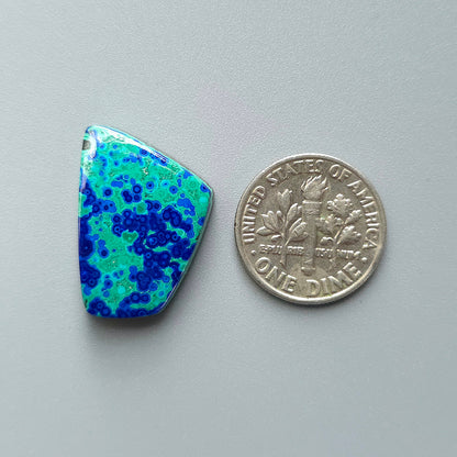 Stabilized Azurite Malachite Freeform