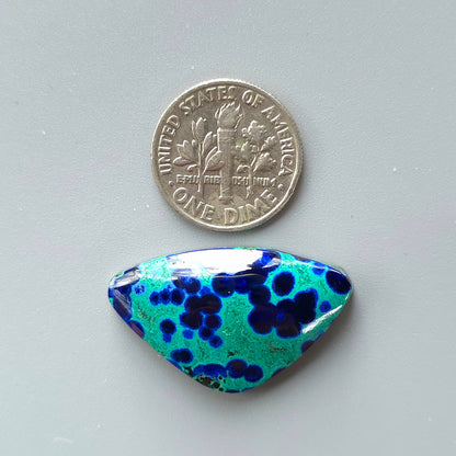 Stabilized Azurite Malachite Freeform