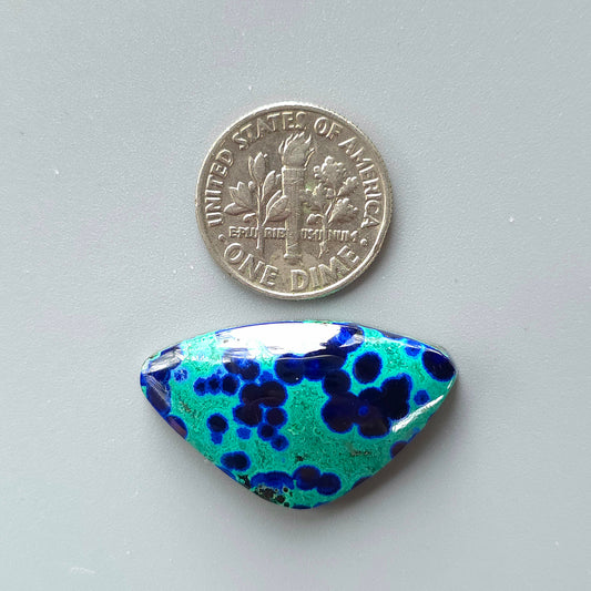 Stabilized Azurite Malachite Freeform