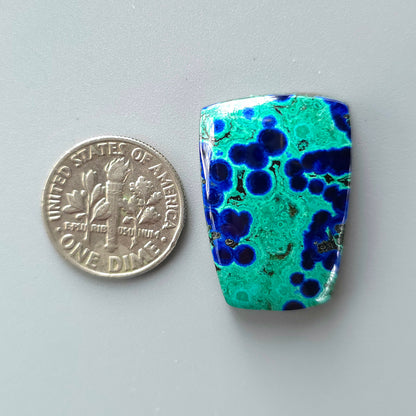 Stabilized Azurite Malachite Freeform