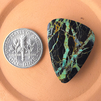 Natural Blackjack Turquoise Triangular