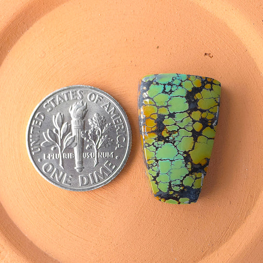 Natural Blackjack Turquoise Freeform