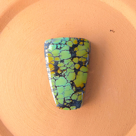 Natural Blackjack Turquoise Freeform