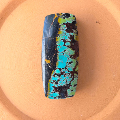 Natural Blackjack Turquoise Rectangular