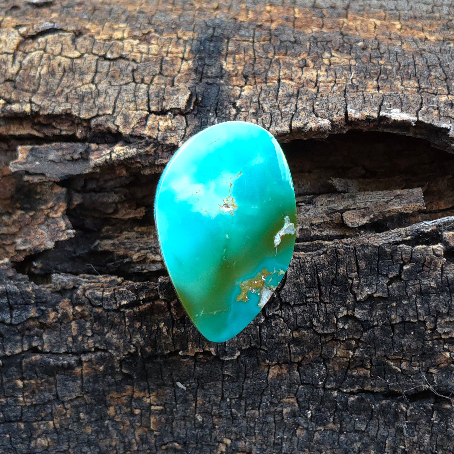 Natural Royston Turquoise Freeform