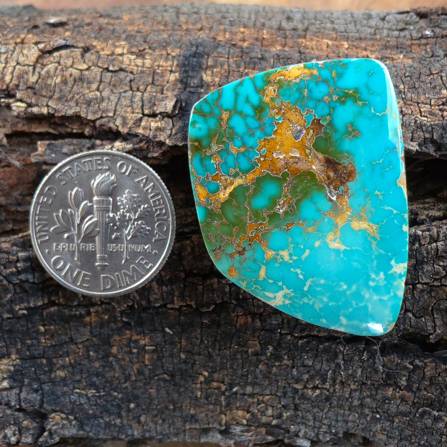 Natural Royston Turquoise Freeform