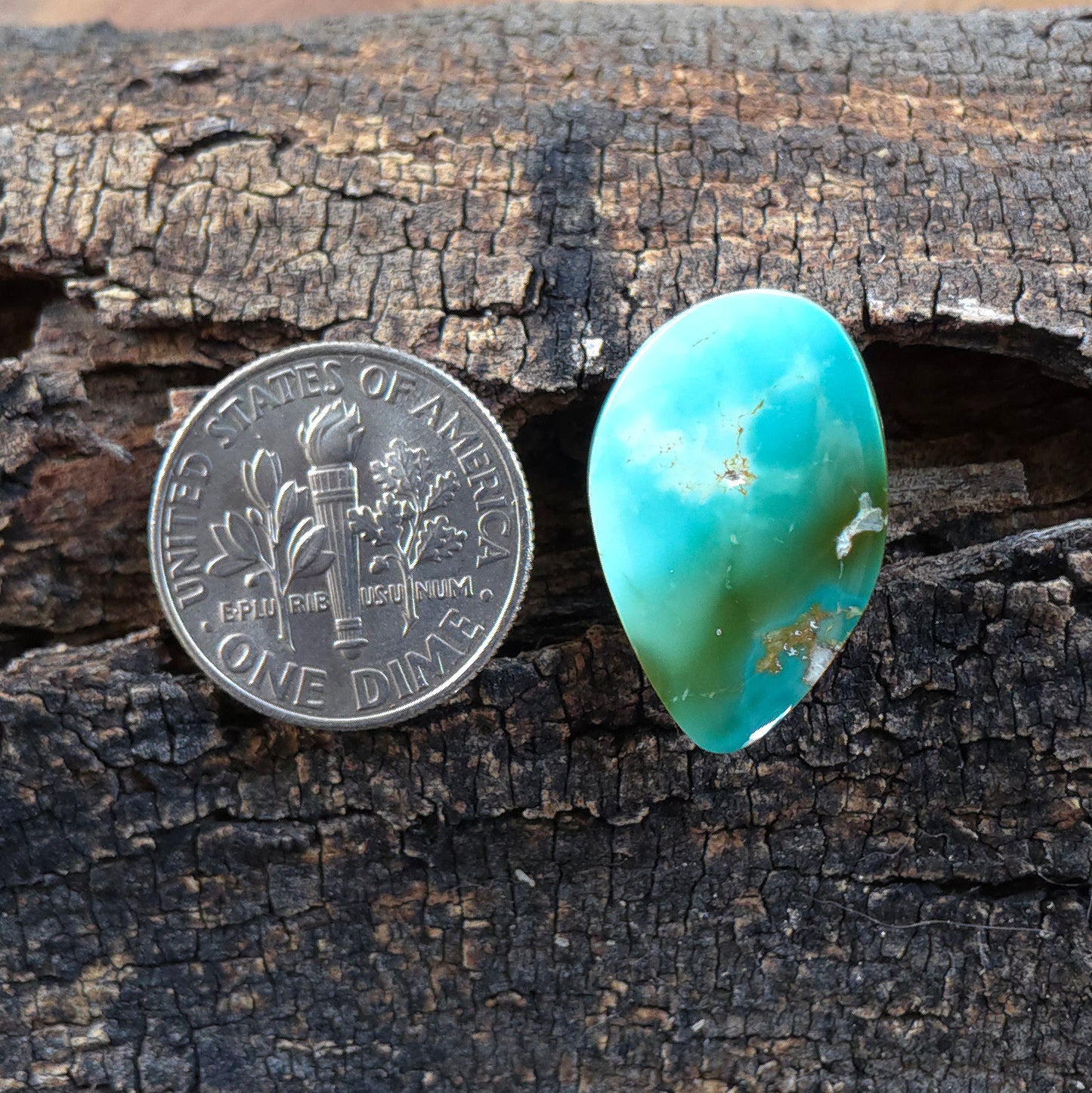 Natural Royston Turquoise Freeform