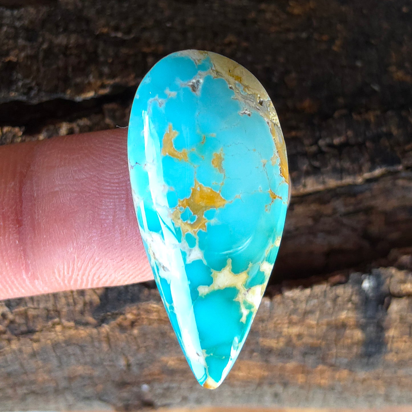 Natural Royston Turquoise Freeform