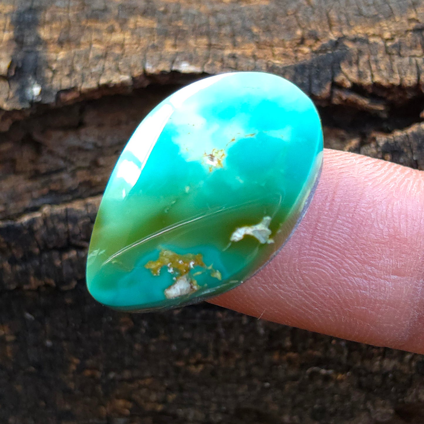 Natural Royston Turquoise Freeform