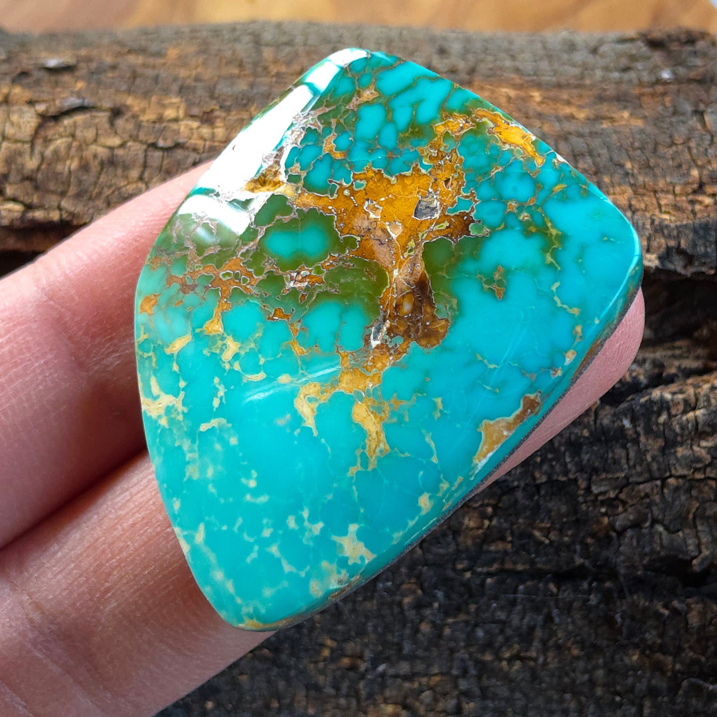 Natural Royston Turquoise Freeform