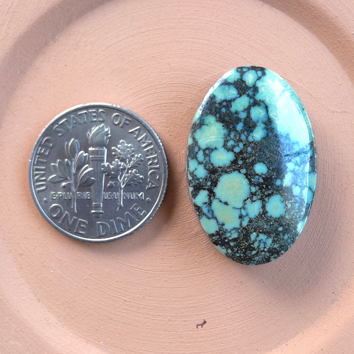 Natural New Lander Variscite Oval