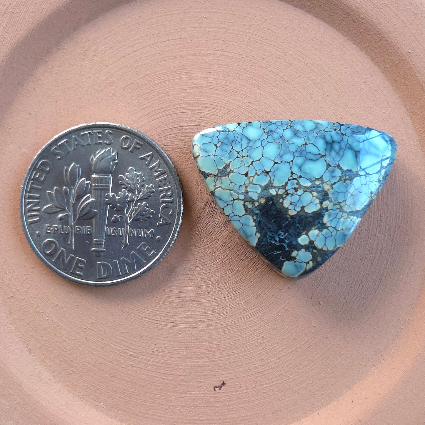 Natural New Lander Variscite Triangular