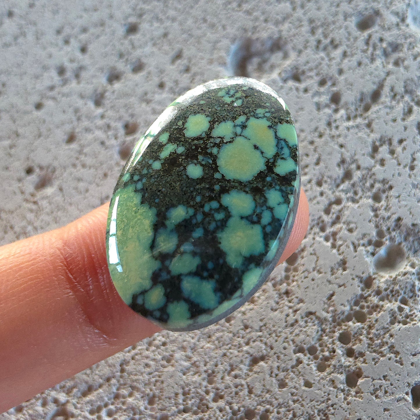 Natural New Lander Variscite Oval