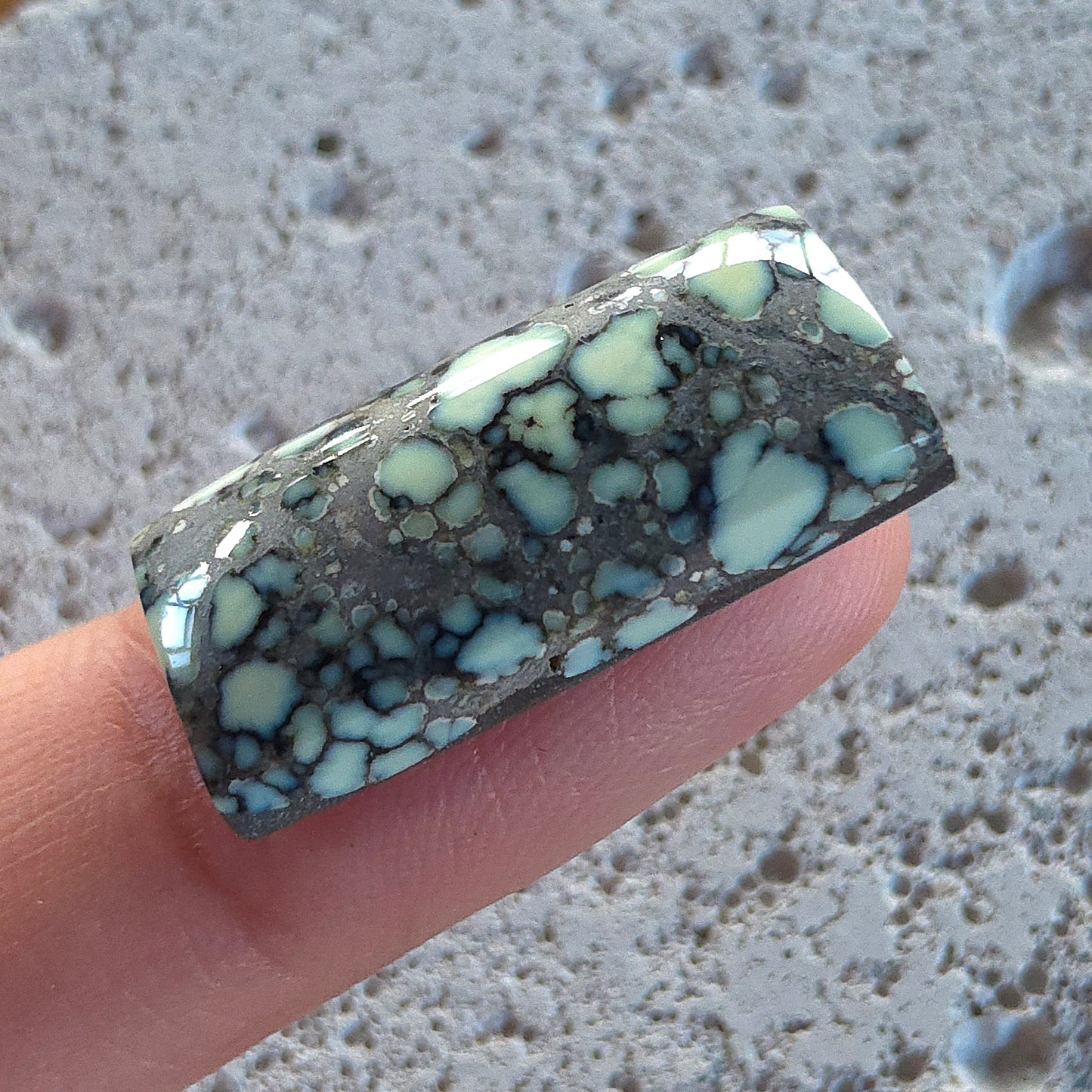 Natural New Lander Variscite Rectangular