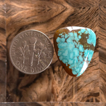 Stabilized #8 Turquoise Triangular