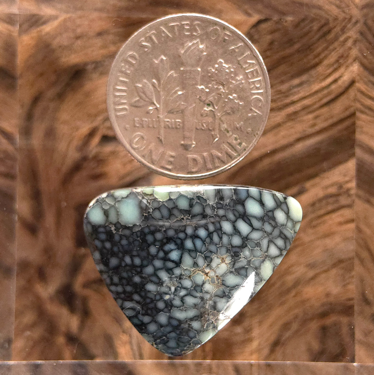 Natural New Lander Variscite Triangular