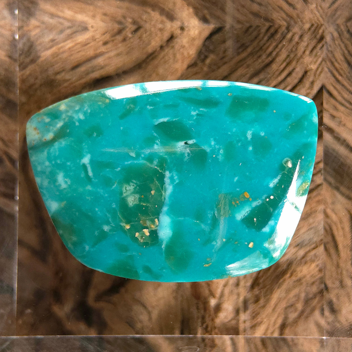 Stabilized Kingman Turquoise Freeform