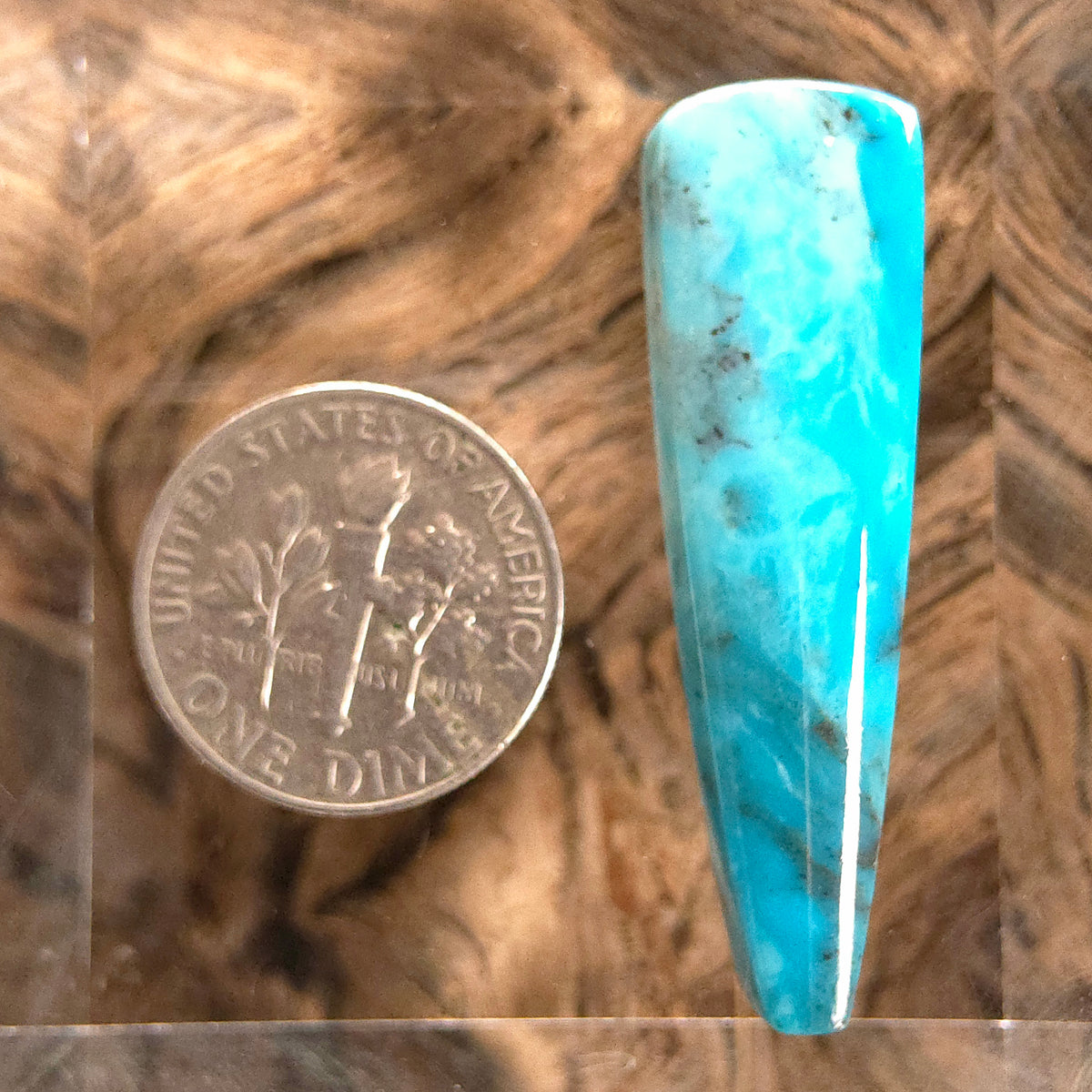 Stabilized Kingman Turquoise Freeform