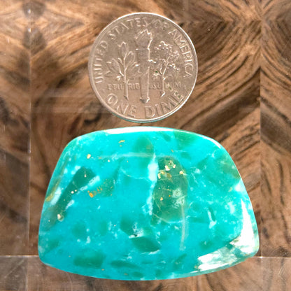 Stabilized Kingman Turquoise Freeform