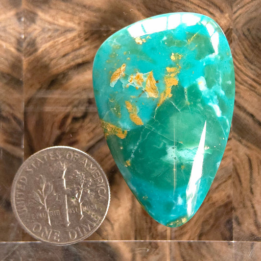 Stabilized Kingman Turquoise Freeform
