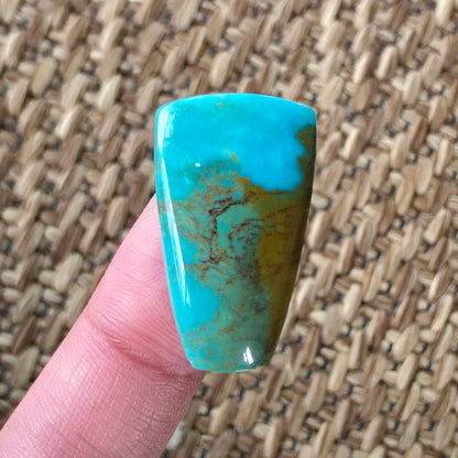 Stabilized Kingman Turquoise Freeform