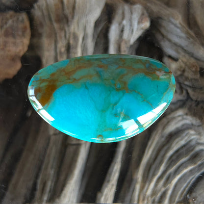 Stabilized Kingman Turquoise Freeform