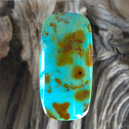Stabilized Kingman Turquoise Rectangular