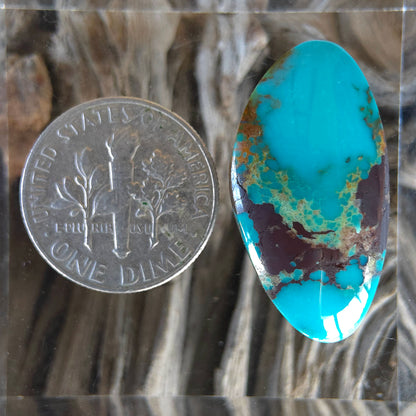 Stabilized Kingman Turquoise Freeform